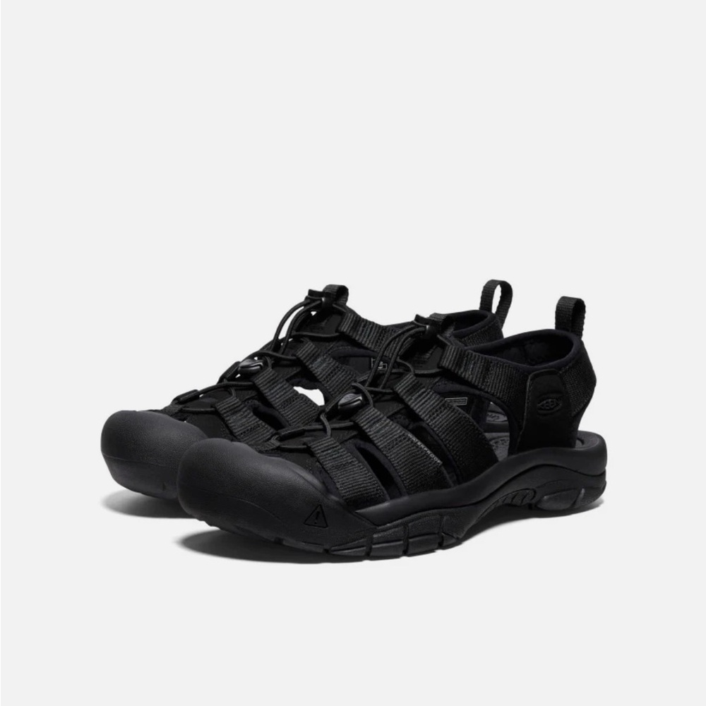 Keen Women's Newport H2 Triple Black 8.5 Sandals Water Hiking Sports